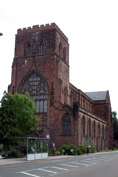 Shrewsbury Abbey, founded 1083