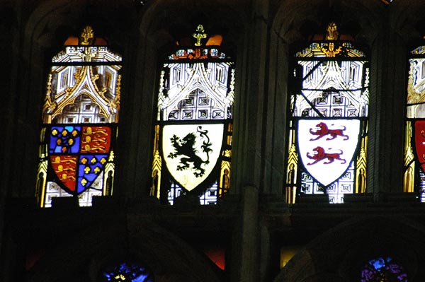 Window detail, Shrewsbury Abbey