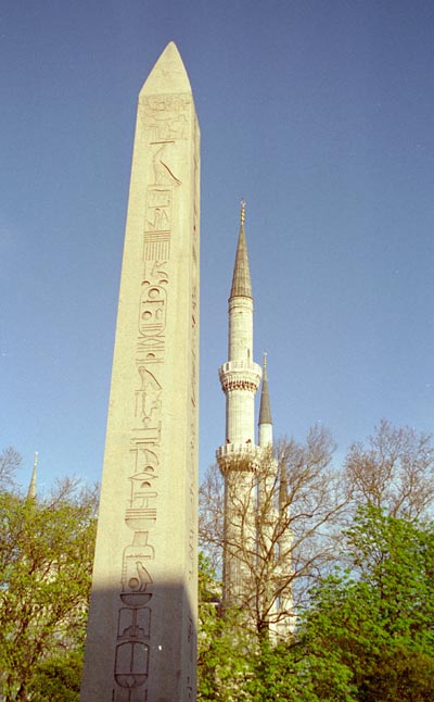 Theodosius' Obelisk from Karnak at the Ancient Hippodrome