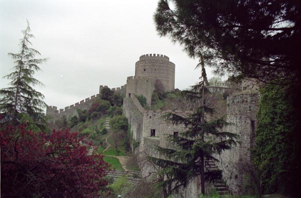 Rumeli Hisari fortress built by Mehmet II