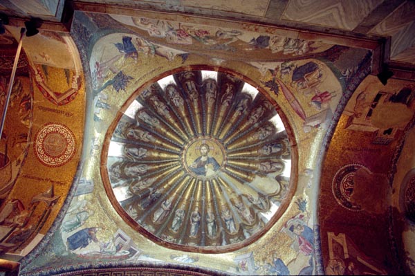 Dome of Church of St. Savior in Chora (Kariye Museum)