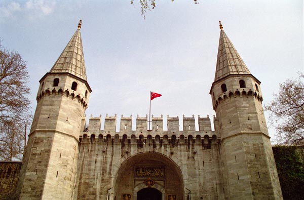 Gate of Salutations, Topkapi Palace, home of the Ottoman Sultans