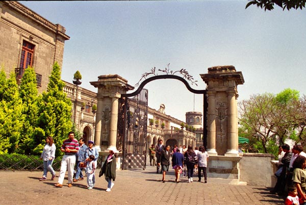 Gate to the Castle of Chapultepec