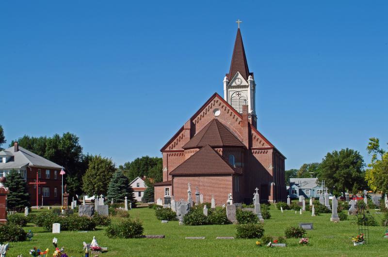 Roman Catholic Church and Cemetery in Jefferson SD
