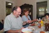 Paul Debbie at the Table 7-7-04