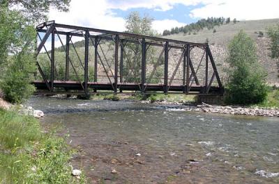 Bridge from ranch house