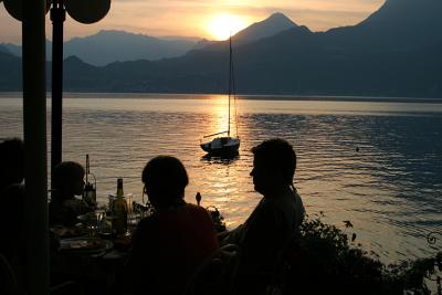 Evening on Lake Como
