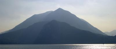 Sunset Lake Como