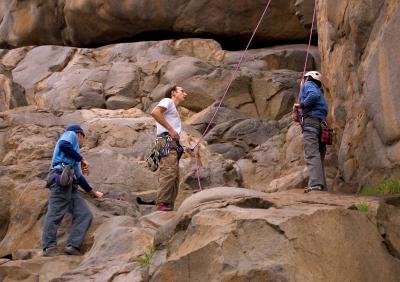 Three Climbers