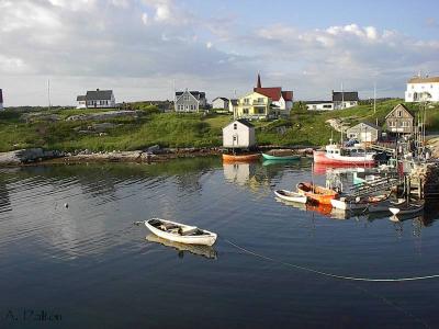 Calm Waters At Peggy's Cove ~ Nova Scotia