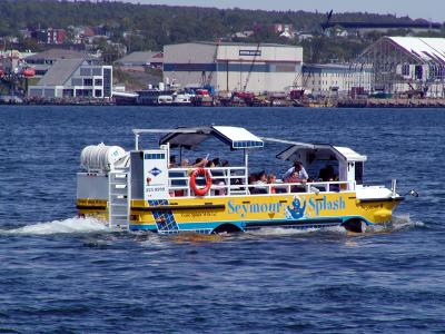 Seymour Splash In Halifax Harbor