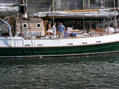 Onboard Liberty Clipper