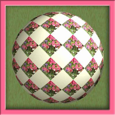 Garden Flower Sphere