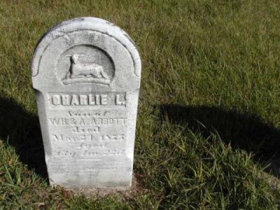Abbott,  Charlie L. (Son of W. H. & A. Section 2 Row 13