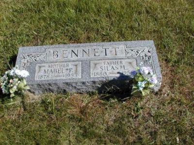 Bennett, Mabel P. & Silas L. Section 3 Row 19