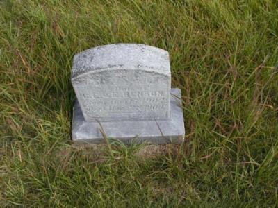 Benson, Mabel (Daughter of C. E. & E) Section 3 Row 3