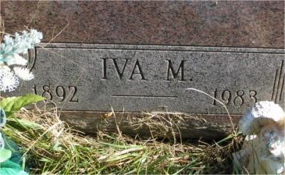 Bissell, Iva M. Section 6 Row 6 