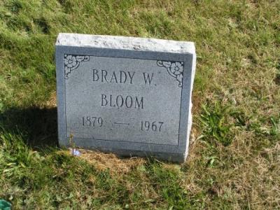 Bloom Brady W. Section 6 Row 7