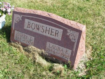 Bowsher, Harry D. & Laura E. Section 6 Row 8