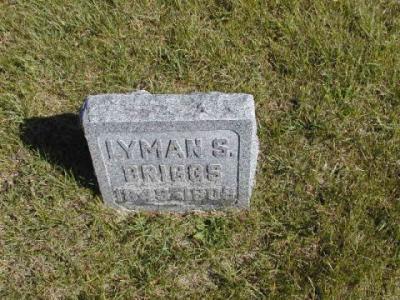 Briggs, Lyman S. 1849-1908 Section 3 Row 9