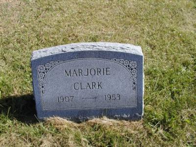 Clark, (Ludwick) Marjorie Section 6 Row 9