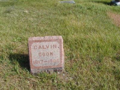 Coon, Calvin Section 3 Row 1