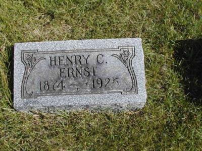 Ernst, Henry C. Section 3 Row 10