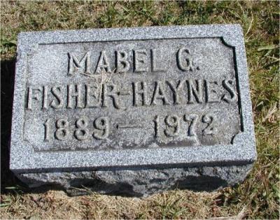 Fisher-Haynes Mabel C. Section 4 Row 12