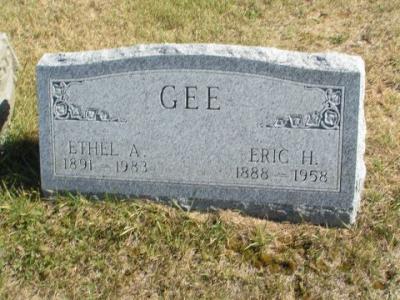 Gee, Eric H. & Ethel A. Section 5 Row 9
