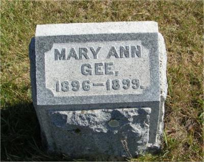 Gee, Mary Ann Section 5 Row 8