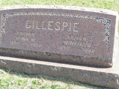 Gillespie, Windfield & Anna Section 6 Row 7