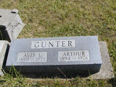 Gunter, Arthur & Avis L. Section 6 Row 12