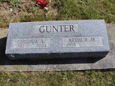 Gunter, Arthur Jr. & Virginia Section 6 Row 12
