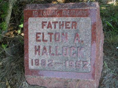 Hallock, Elton A. Section 4 Row 1