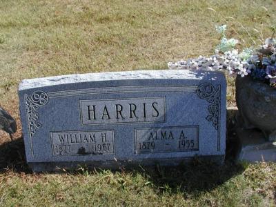 Harris, William H & Alma A. Section 5 Row 14