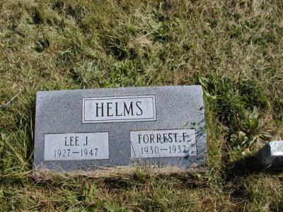 Helms, Lee & Forrest F. Section 5 Row 14