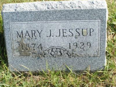 Jessup, Mary J. Section 5 Row 6