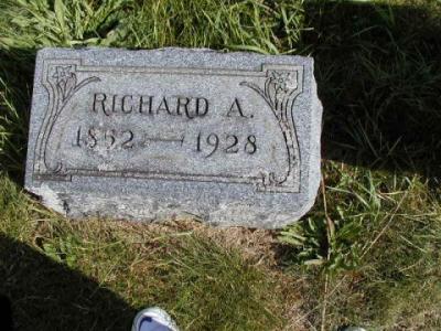 Kilts, Richard A. (Listed as no last name in 1938-39 list)Section 3 Row 6