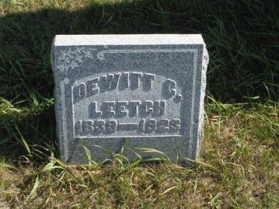 Leetch, Dewitt C. Section 4 Row 3
