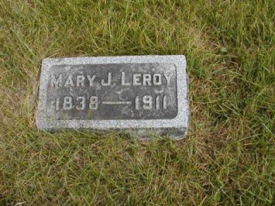 Leroy Mary J. Section 3 Row 2