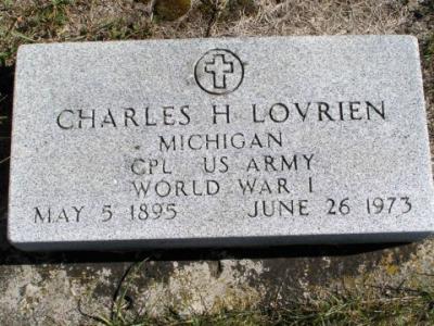Lovrien, Charles H. Section 5 Row 10
