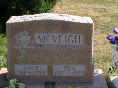 McVeigh, Bion & Eva  Section 6 Row 2