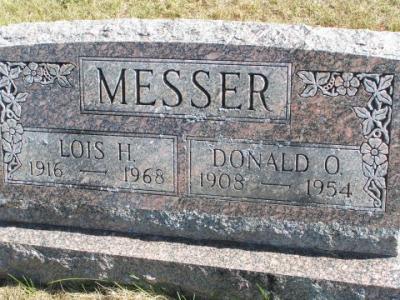 Messer, Donald & Lois Section 5 Row 9