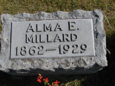 Millard, Alma E. Section 5 Row 12