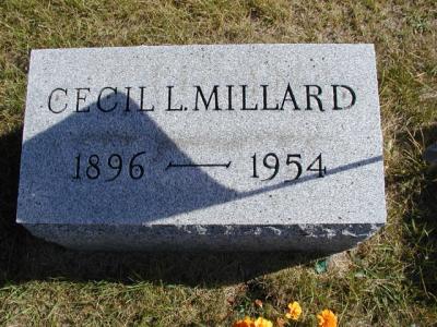 Millard, Cecil L. Section 5 Row 12