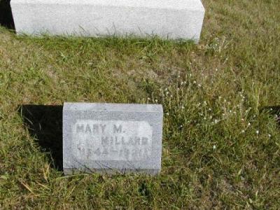 Millard, Mary M. 1844-1921 Section 2 Row 14