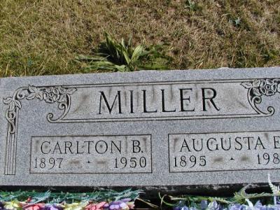 Miller, Carlton & Augusta Section 5 Row 11