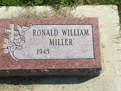 Miller, Ronald  William Section 6 Row 6