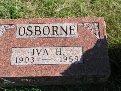 Osborne, Iva Henrietta Section 5 Row 8