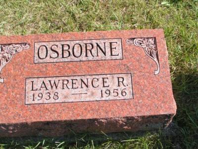 Osborne, Lawrence R. (Larry) Section 5 Row 8